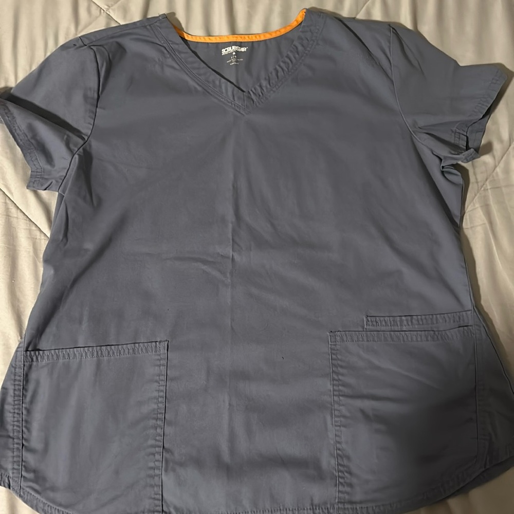 Women’s scrub top lightly worn